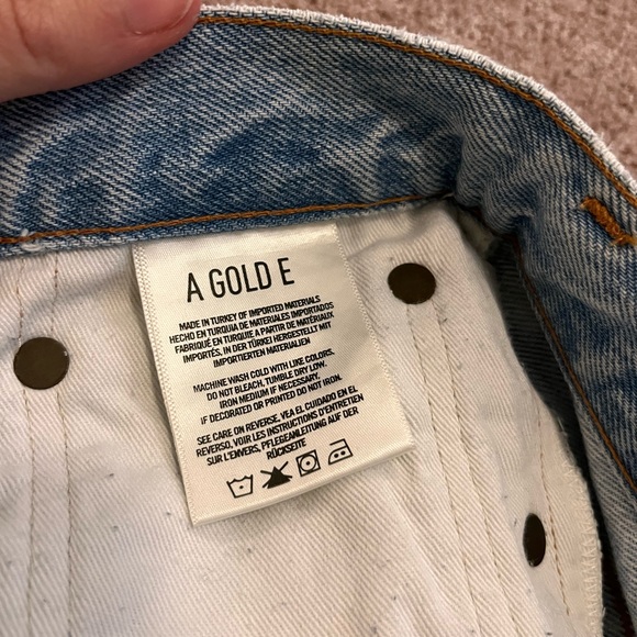 AGOLDE Denim Shorts - Picture 7 of 9